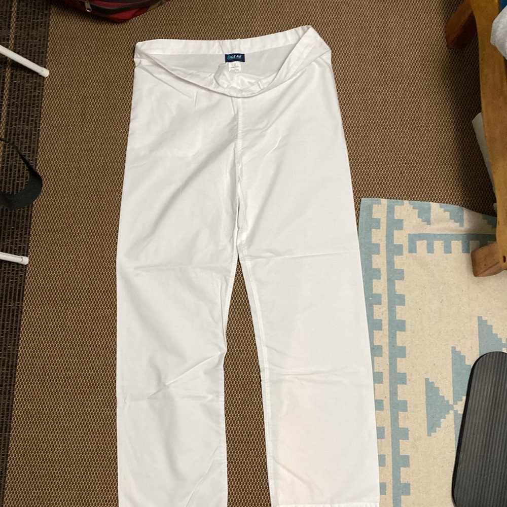 Rx gear white scrubs bottoms size s